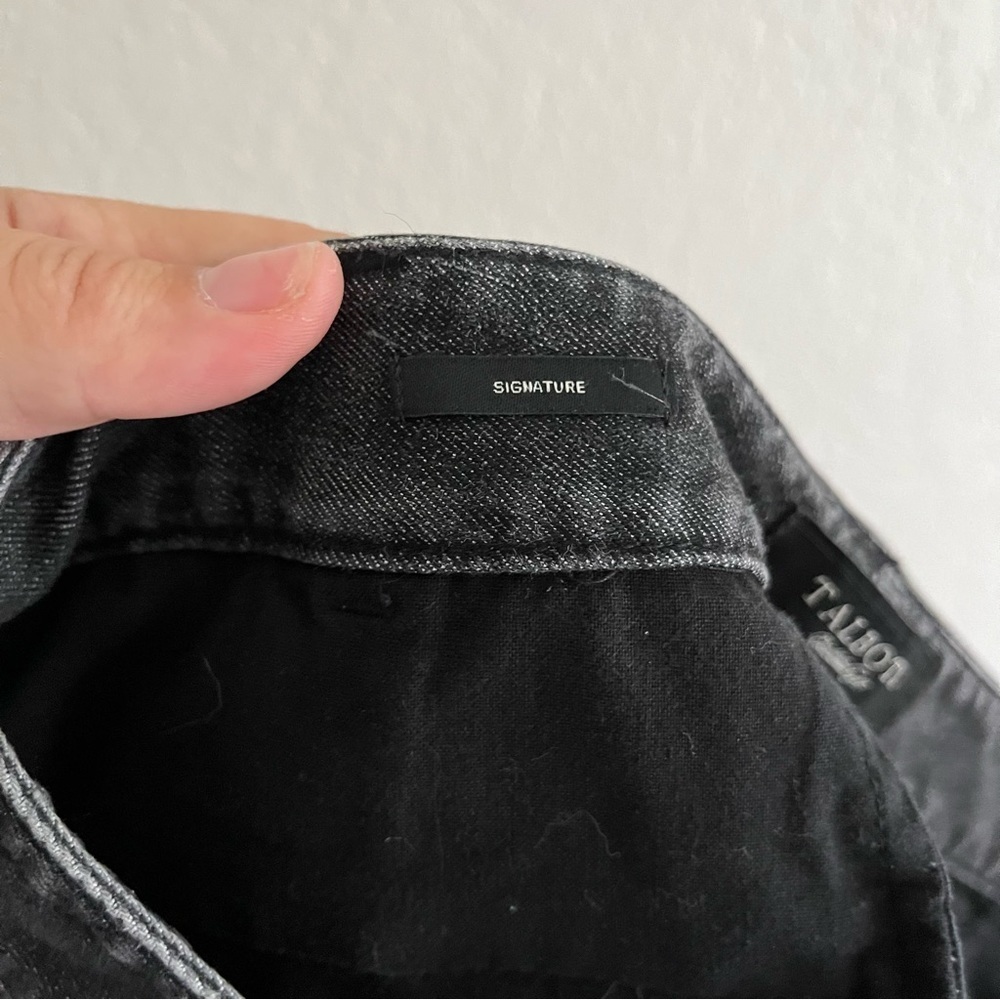 TALBOTS Signature Denim in distressed black size 8 - Picture 8 of 13